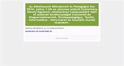 Desktop Screenshot of abk.szie.hu