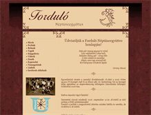 Tablet Screenshot of fordulo.szie.hu